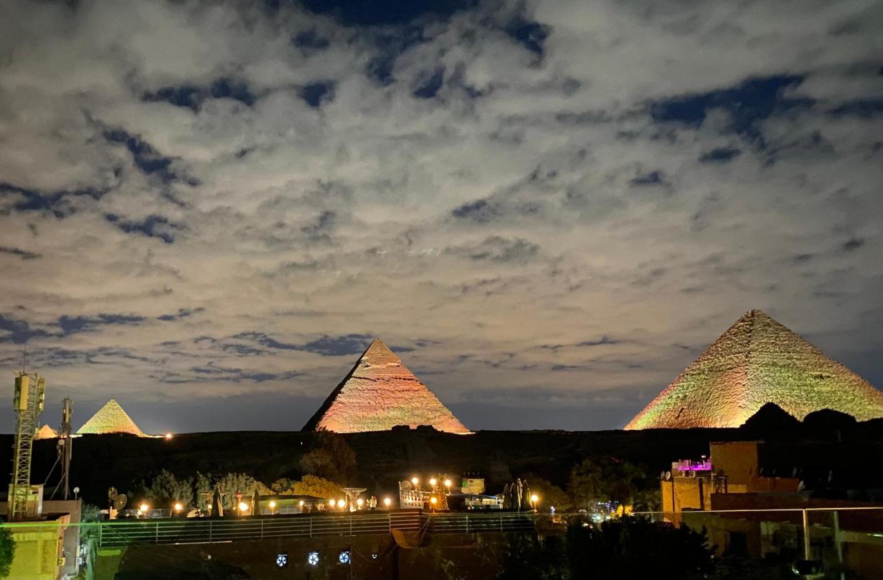 Life Pyramids Inn Kairo Bagian luar foto